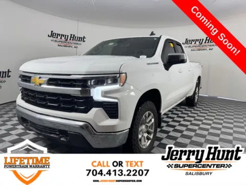 White 2023 Chevrolet Silverado 1500 LT for sale in Salisbury, NC