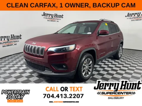 Red 2019 Jeep Cherokee Latitude Plus for sale in Salisbury, NC