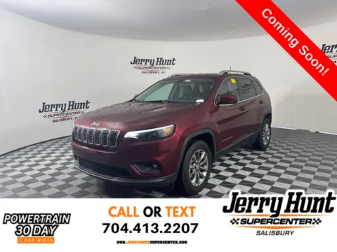 Red 2019 Jeep Cherokee Latitude Plus for sale in Salisbury, NC