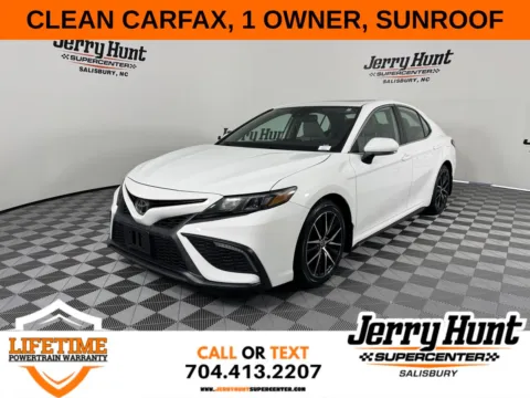 White 2023 Toyota Camry SE for sale in Salisbury, NC