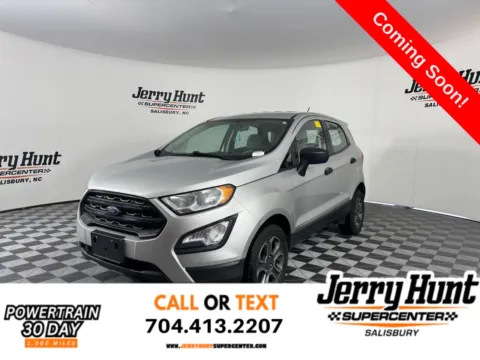 Silver 2018 Ford EcoSport S for sale in Salisbury, NC
