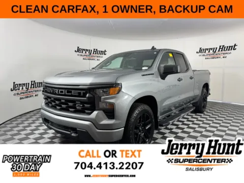 Gray 2023 Chevrolet Silverado 1500 Custom for sale in Salisbury, NC