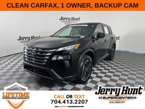 Black 2024 Nissan Rogue SV for sale in Salisbury, NC