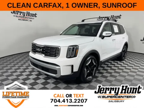 White 2024 Kia Telluride S for sale in Salisbury, NC
