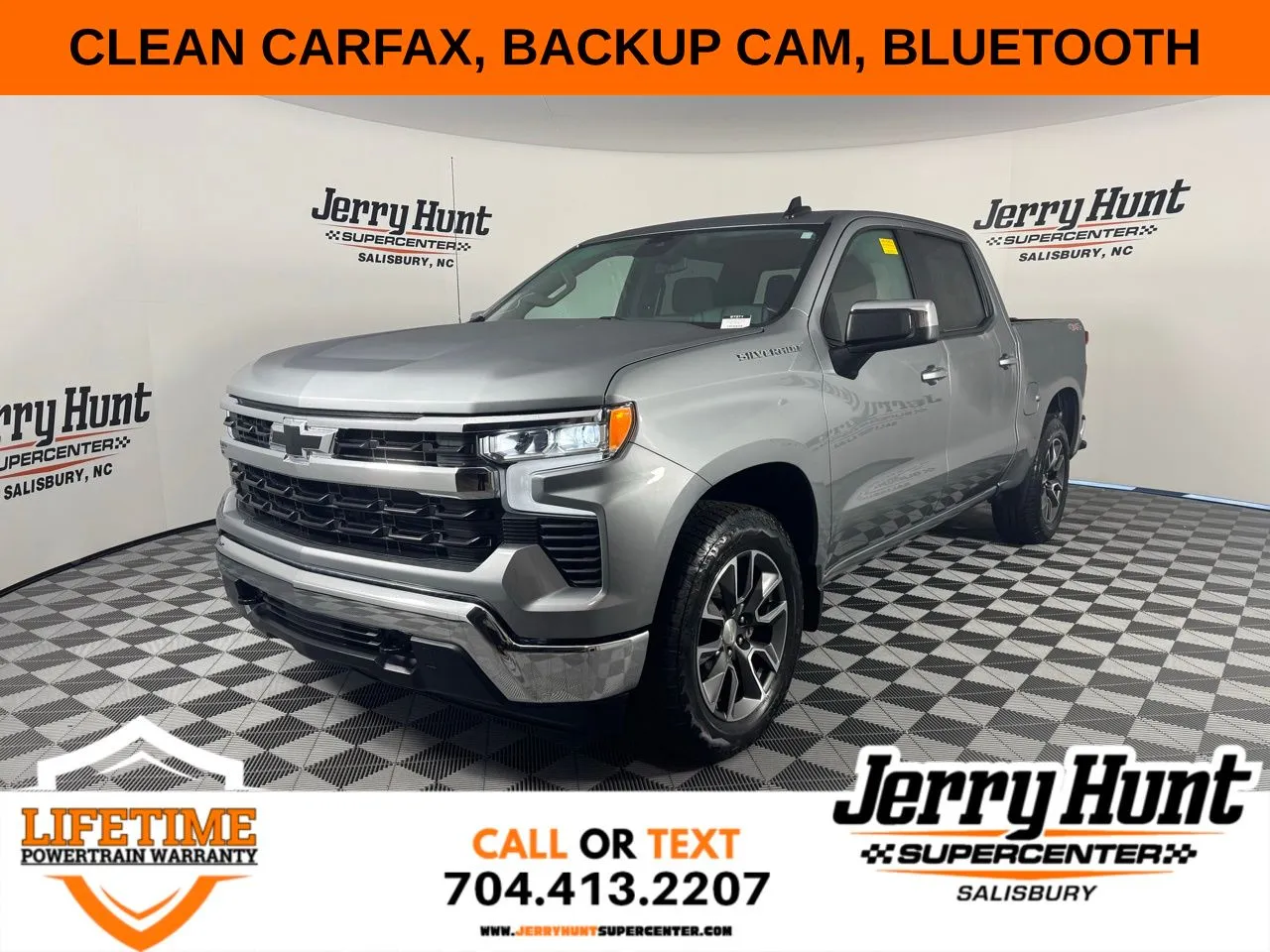 Gray 2024 Chevrolet Silverado 1500 LT for sale in Salisbury, NC