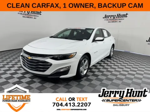 White 2024 Chevrolet Malibu LS for sale in Salisbury, NC