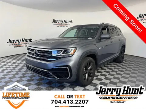 Gray 2022 Volkswagen Atlas 3.6L V6 SEL R-Line for sale in Salisbury, NC