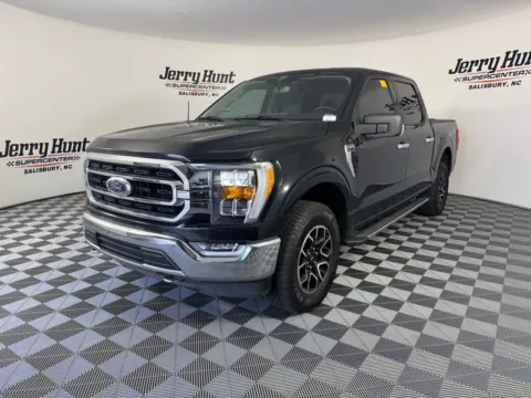 Black 2021 Ford F-150 XLT for sale in Salisbury, NC