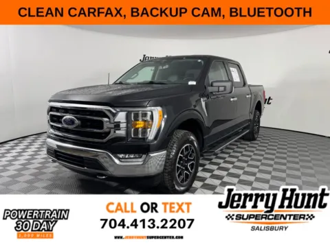 Black 2021 Ford F-150 XLT for sale in Salisbury, NC