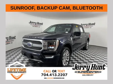 Blue 2021 Ford F-150 Limited for sale in Salisbury, NC