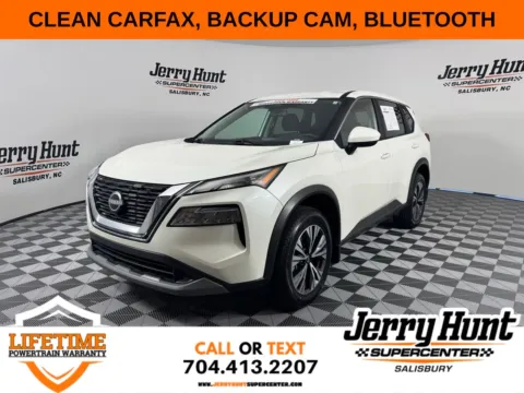 White 2023 Nissan Rogue SV for sale in Salisbury, NC