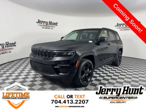 Black 2023 Jeep Grand Cherokee Limited for sale in Salisbury, NC