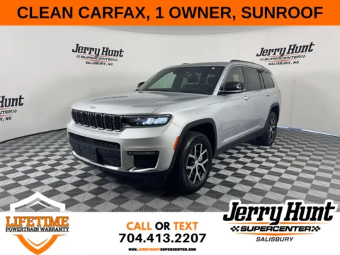 Silver 2024 Jeep Grand Cherokee L Limited for sale in Salisbury, NC