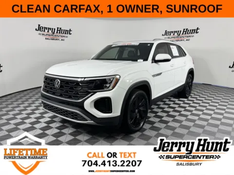 White 2024 Volkswagen Atlas Cross Sport 2.0T SE w/Technology for sale in Salisbury, NC