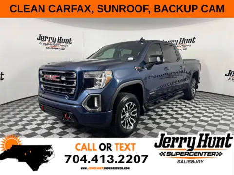 Blue 2020 GMC Sierra 1500 AT4 for sale in Salisbury, NC