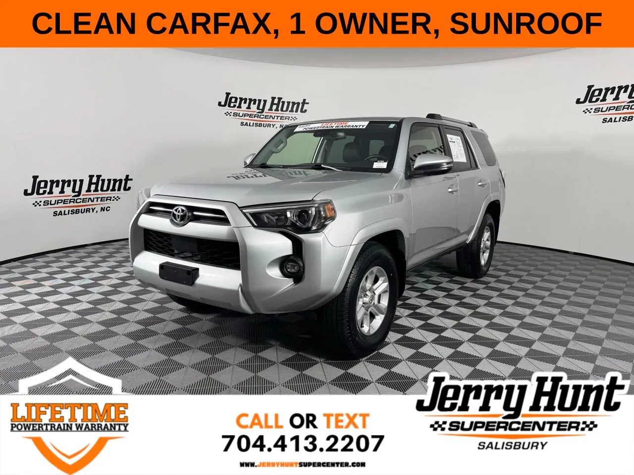 Silver 2023 Toyota 4Runner SR5 Premium for sale in Salisbury, NC
