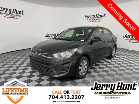 Black 2022 Kia Rio LX for sale in Salisbury, NC