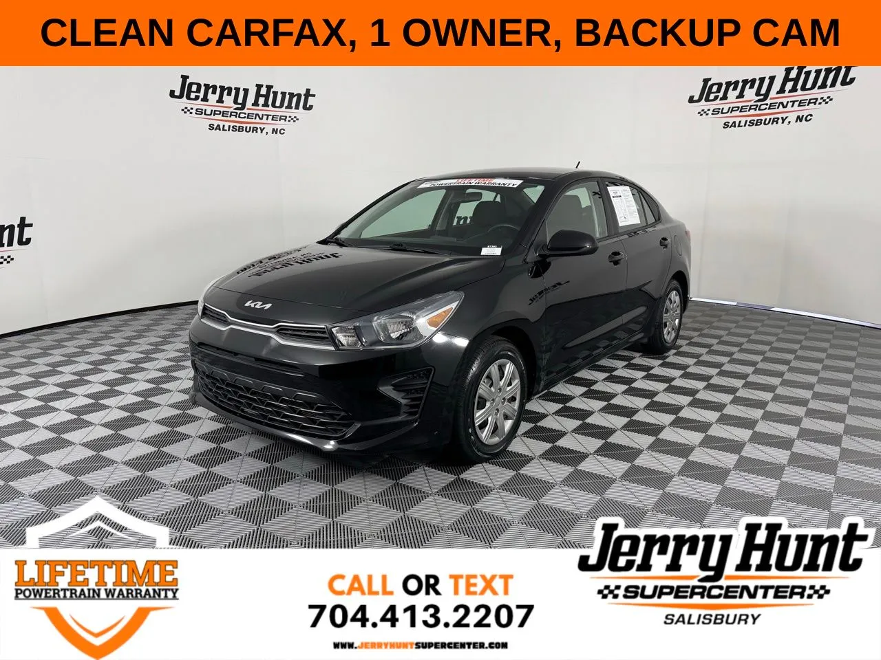 Black 2022 Kia Rio LX for sale in Salisbury, NC