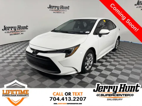 White 2025 Toyota Corolla LE for sale in Salisbury, NC