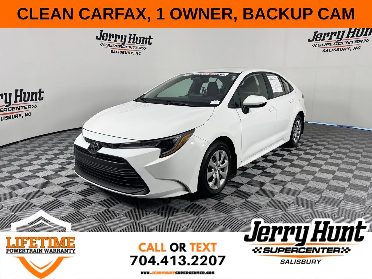 White 2025 Toyota Corolla LE for sale in Salisbury, NC