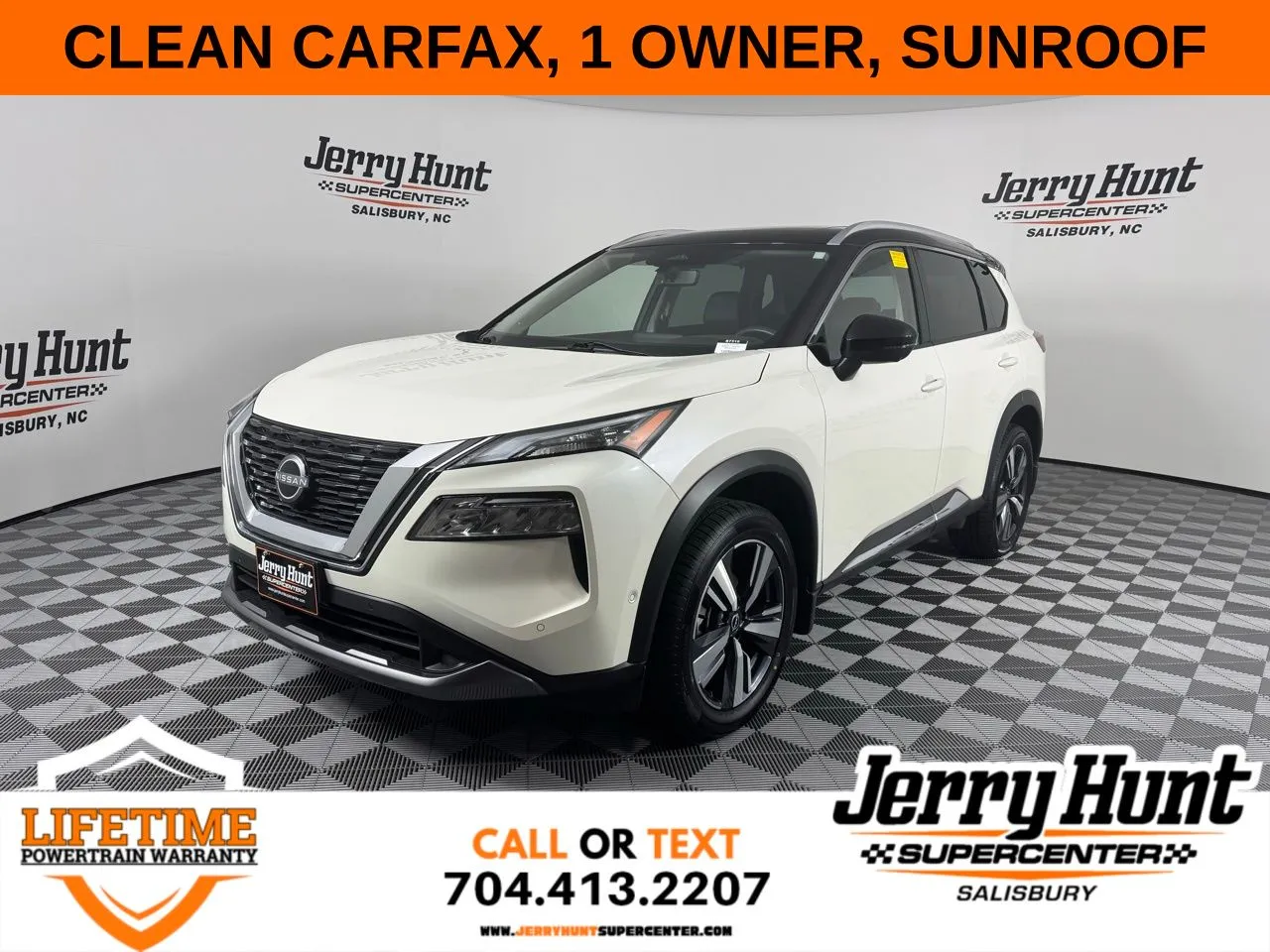 White 2023 Nissan Rogue SL for sale in Salisbury, NC