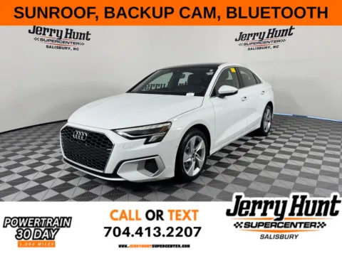 White 2024 Audi A3 40 Premium for sale in Salisbury, NC