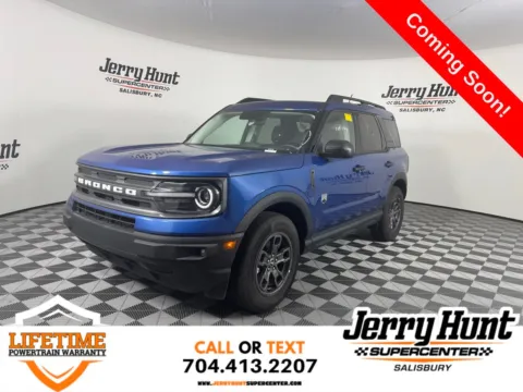 Blue 2024 Ford Bronco Sport Big Bend for sale in Salisbury, NC