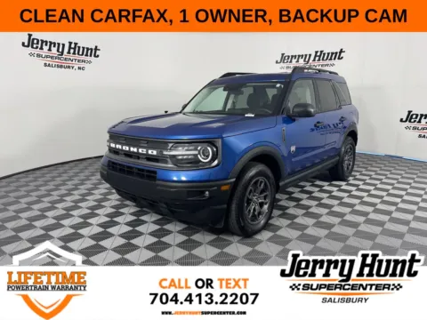 Blue 2024 Ford Bronco Sport Big Bend for sale in Salisbury, NC