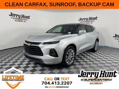 Silver 2021 Chevrolet Blazer Premier for sale in Salisbury, NC