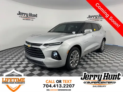 Silver 2021 Chevrolet Blazer Premier for sale in Salisbury, NC