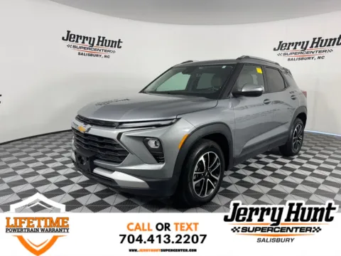 Gray 2024 Chevrolet TrailBlazer LT for sale in Salisbury, NC