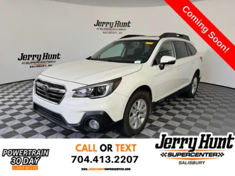 White 2018 Subaru Outback 2.5i Premium for sale in Salisbury, NC