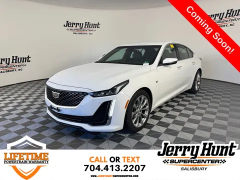 White 2023 Cadillac CT5 Premium Luxury for sale in Salisbury, NC