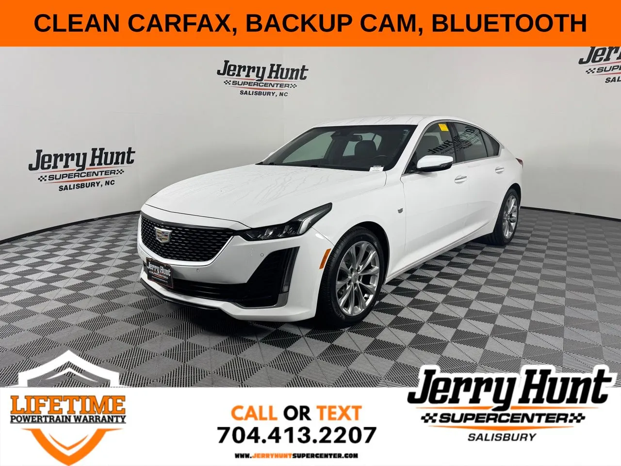 White 2023 Cadillac CT5 Premium Luxury for sale in Salisbury, NC