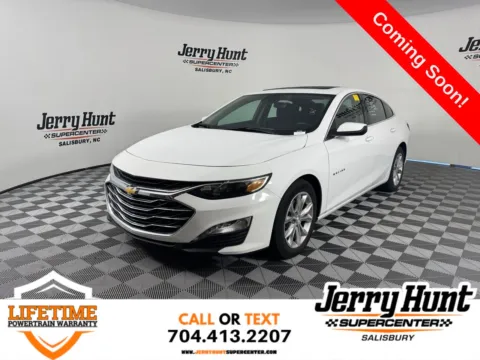 White 2024 Chevrolet Malibu LT for sale in Salisbury, NC