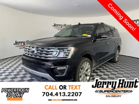 Black 2019 Ford Expedition Max Limited for sale in Salisbury, NC
