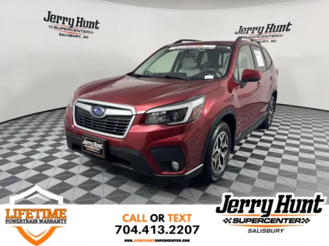 Red 2021 Subaru Forester Premium for sale in Salisbury, NC