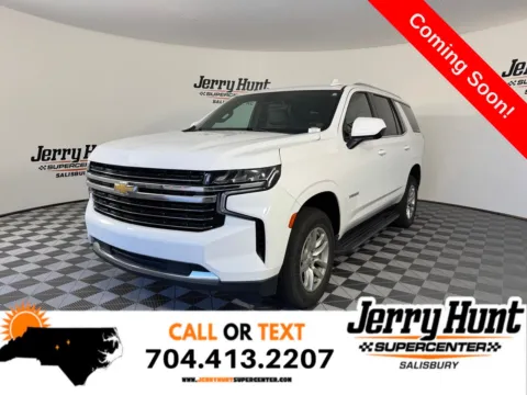 White 2021 Chevrolet Tahoe LT for sale in Salisbury, NC