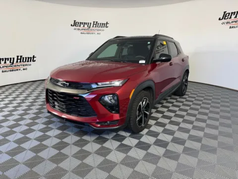 Red 2021 Chevrolet TrailBlazer RS for sale in Salisbury, NC