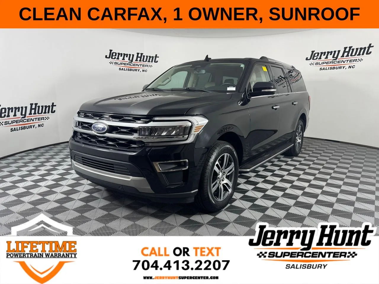 Black 2023 Ford Expedition Max Limited for sale in Salisbury, NC