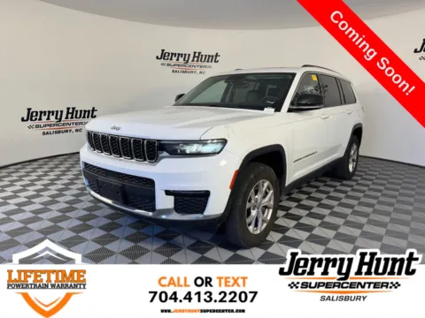 White 2021 Jeep Grand Cherokee L Limited for sale in Salisbury, NC
