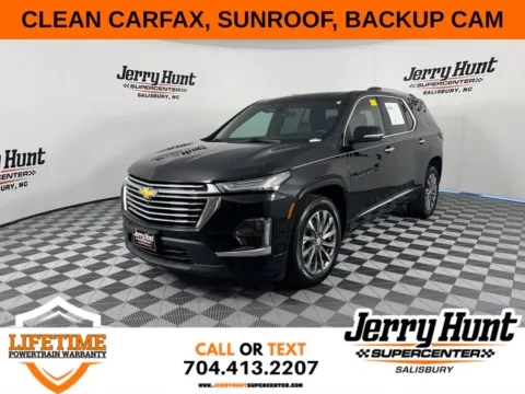 Black 2023 Chevrolet Traverse Premier for sale in Salisbury, NC