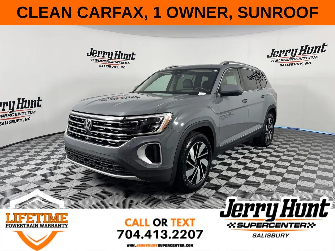 Gray 2025 Volkswagen Atlas 2.0T SEL for sale in Salisbury, NC