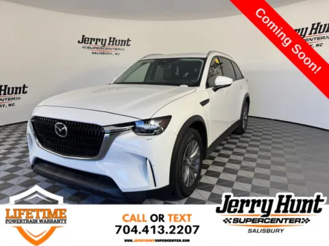 White 2024 Mazda CX-90 3.3 Turbo Preferred Plus for sale in Salisbury, NC