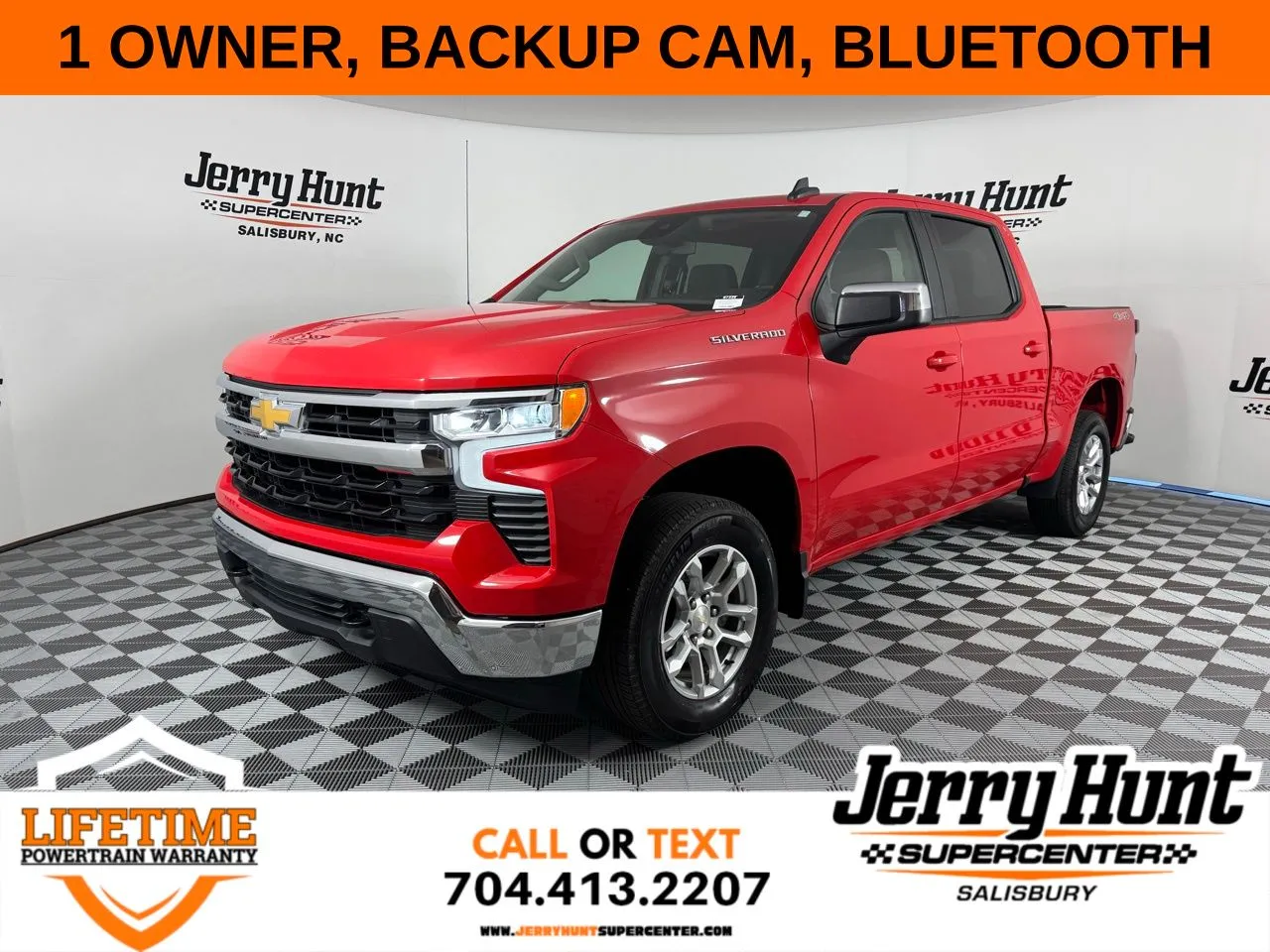 Red 2022 Chevrolet Silverado 1500 LT for sale in Salisbury, NC