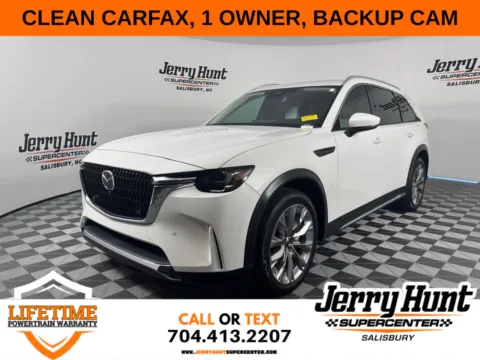 White 2024 Mazda CX-90 3.3 Turbo Premium Plus for sale in Salisbury, NC