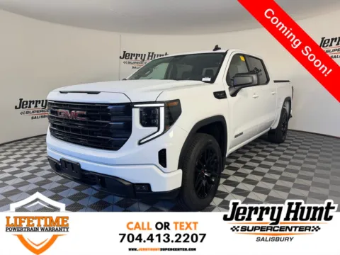 White 2024 GMC Sierra 1500 Elevation for sale in Salisbury, NC