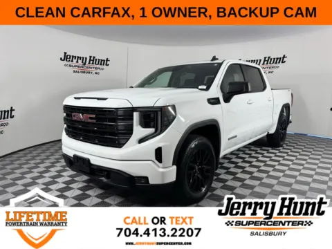 White 2024 GMC Sierra 1500 Elevation for sale in Salisbury, NC