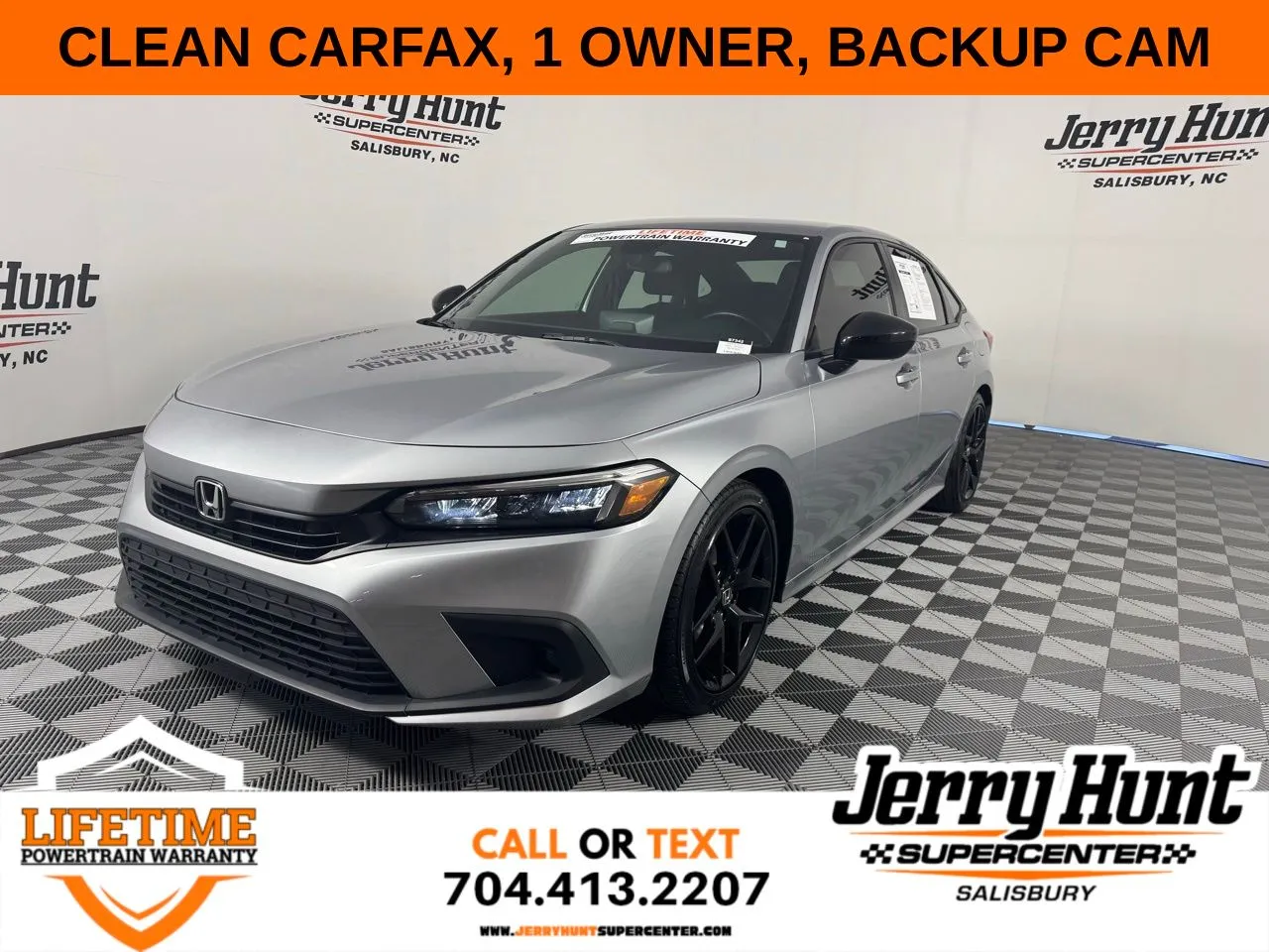 Silver 2024 Honda Civic Sport for sale in Salisbury, NC