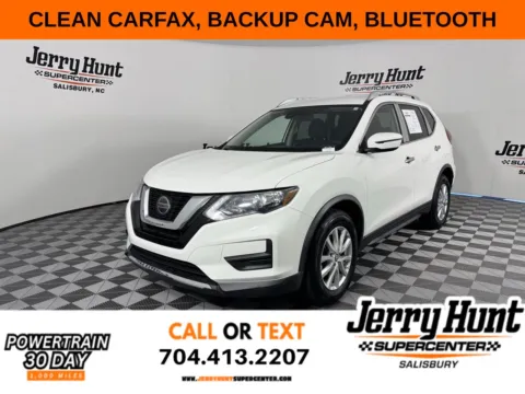 White 2019 Nissan Rogue SV for sale in Salisbury, NC